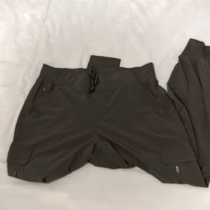 green joggers-worn once!